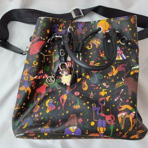 Piero Guido Magic Circus tote bag with shoulder strap